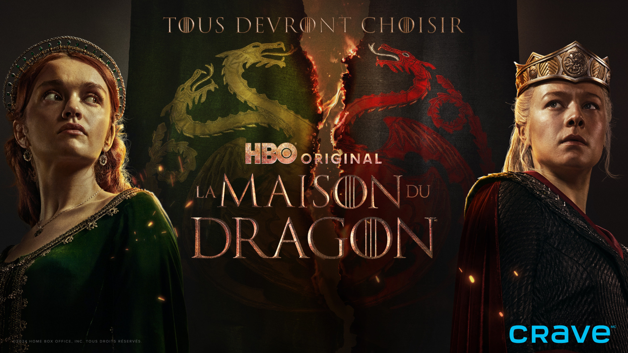 LA MAISON DU DRAGON : la deuxième saison enfin sur Crave dès le 16 juin